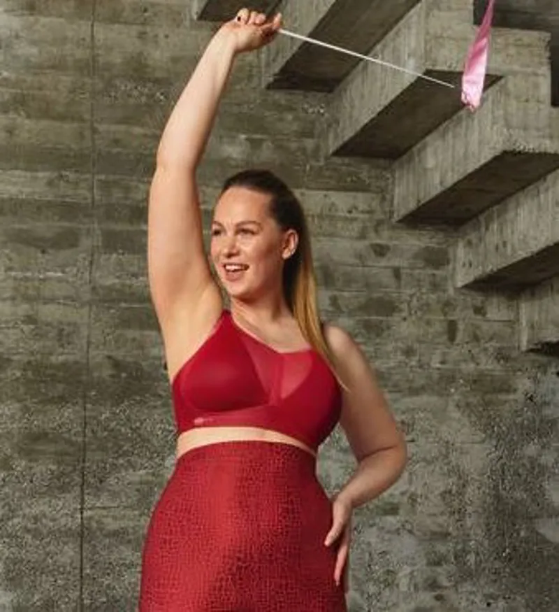 Anita Active Air Control Sports Bra in Lipstick-2